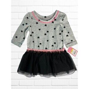 Girls Halloween Dress Size 12M Circo NEW Black‎ Cats Tulle Tutu Skirt